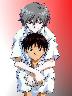 Shinji Ikari & Kaworu Nagisa