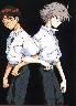 Shinji Ikari & Kaworu Nagisa